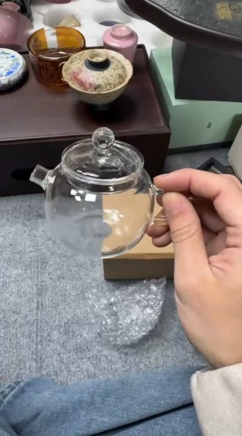 摆件陶茶具茶具茶具玻璃小壶