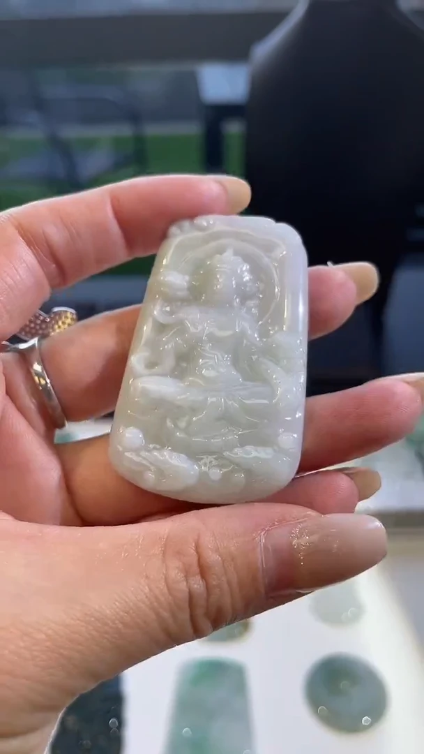 颈饰未镶嵌翡翠br天然A货翡翠GS-1