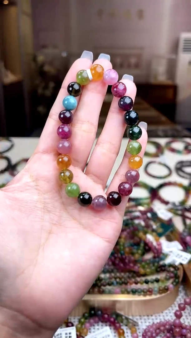 【闪购商品】碧玺/未镶嵌8mm+碧玺单圈多样性发货