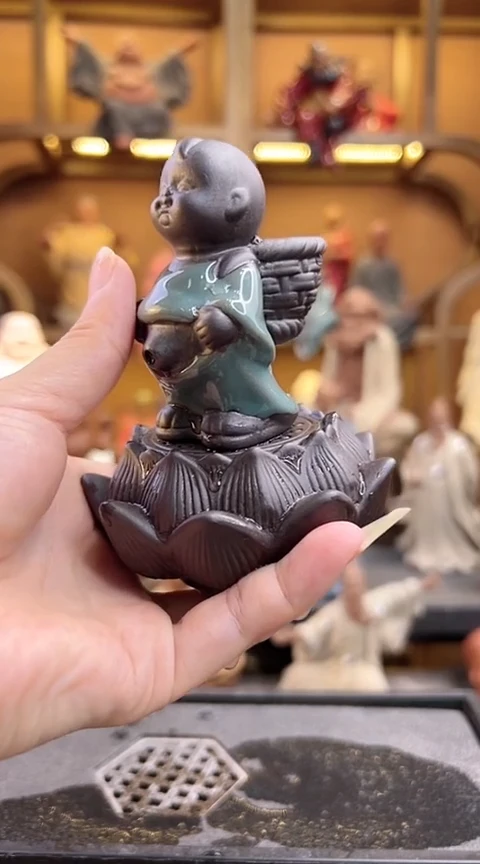 紫砂茶宠器闵茶宠摆件