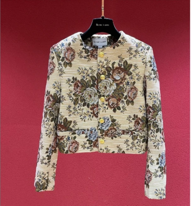 2025新款小香花朵外套M3007