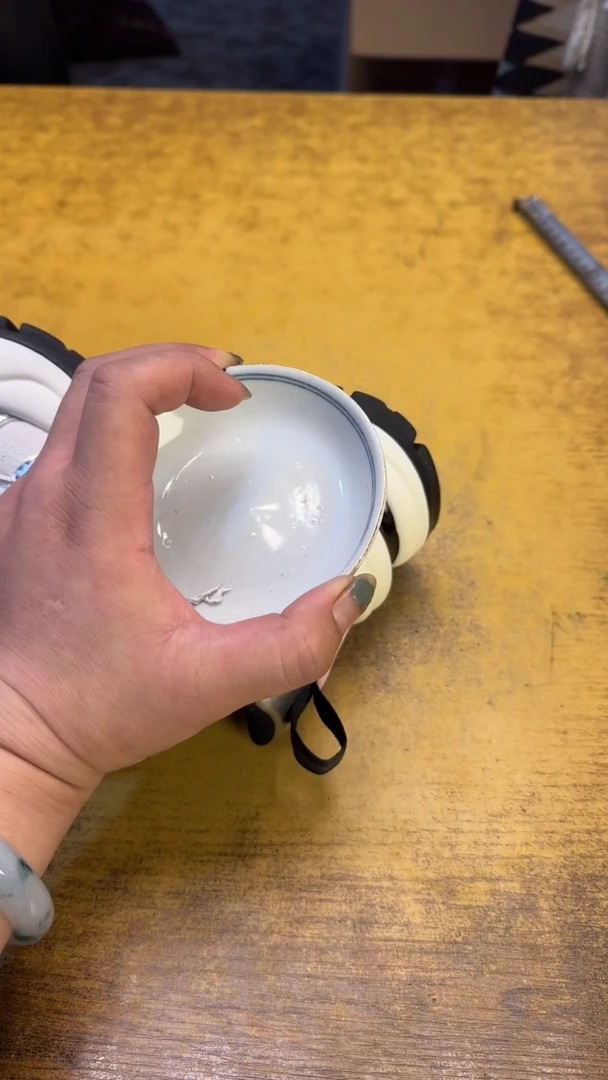 瓷器瓷器瑕疵破破29  38码碗