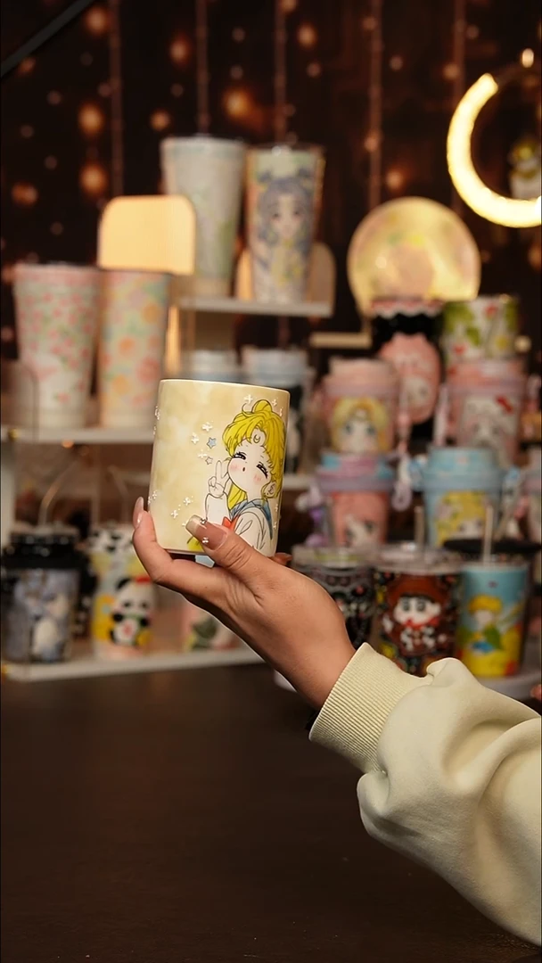 (玉泥）景德镇手工手绘文创陶瓷杯