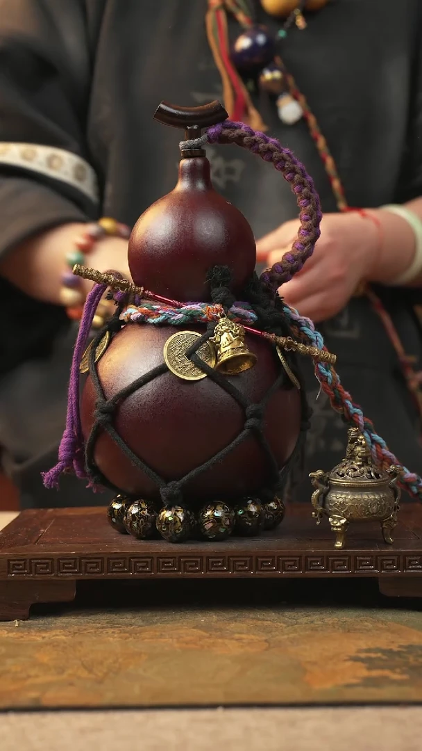 489大漆一物一拍记葫堂出品【不带手串】