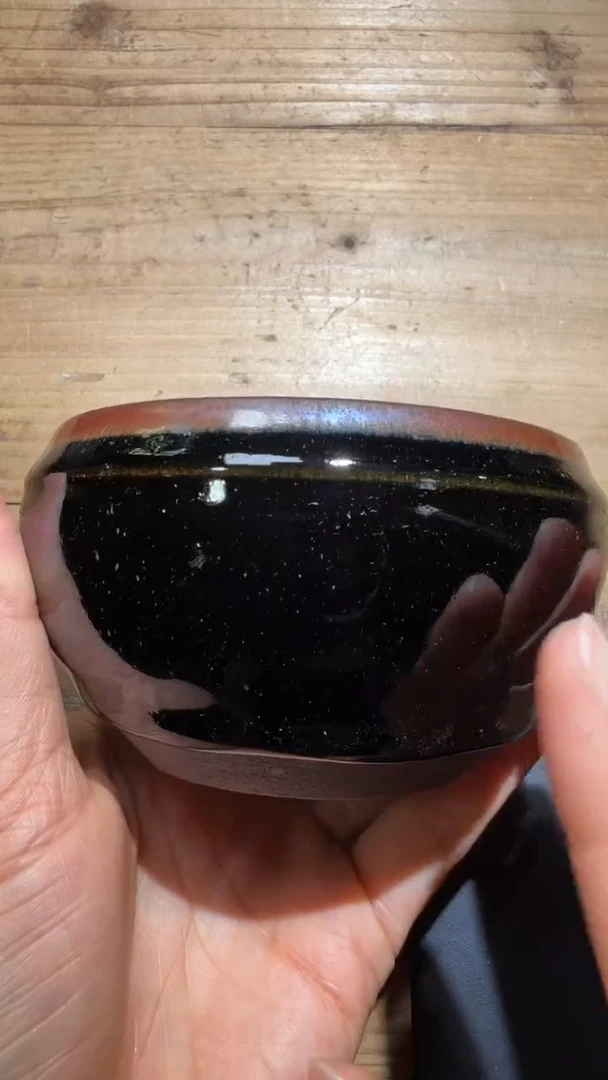 茶盏柴烧建盏精品分享79