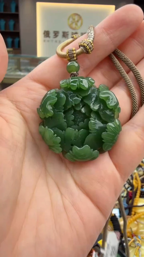 颈饰未镶嵌和田玉158秒拍号 假一罚三