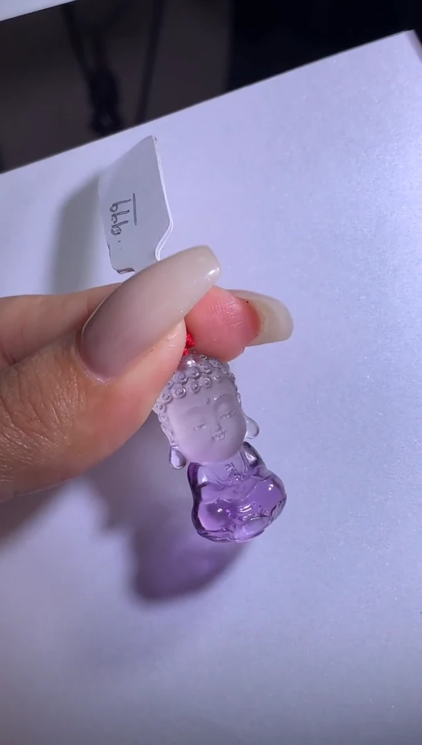 颈饰未镶嵌水晶阿弥宝宝佛