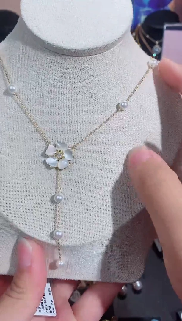 铜合金无925银项链7551