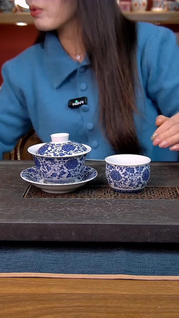简装家用款2件套 白瓷陶瓷茶具