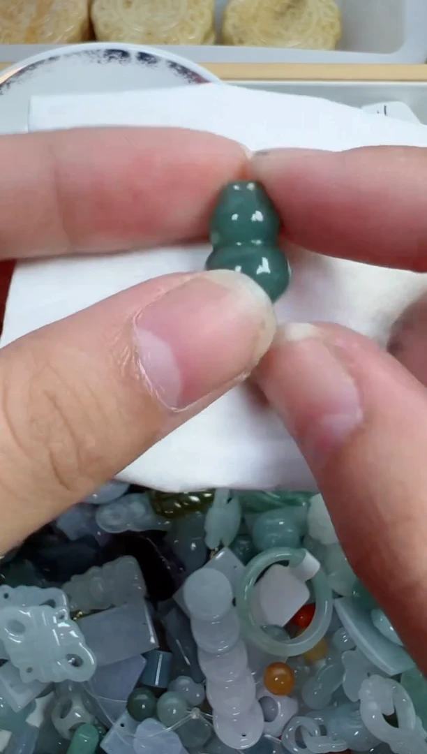 散珠翡翠692号链接，A货翡翠