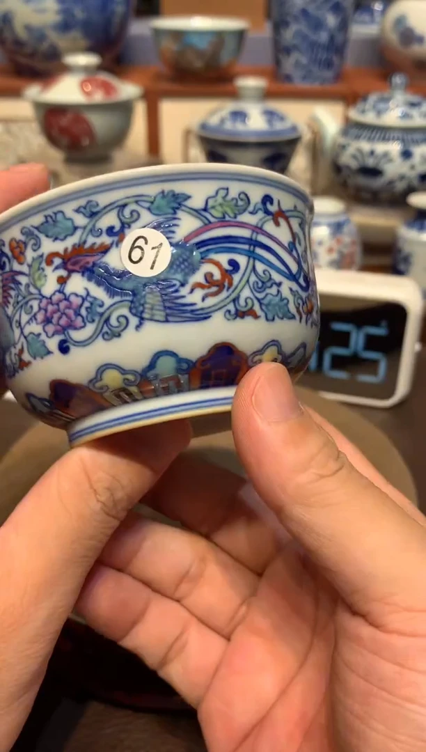C**身61斗彩杯子cl103