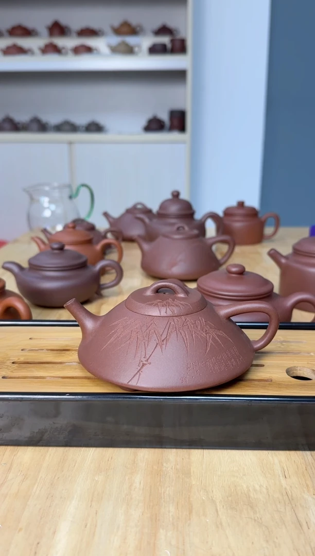 茶壶底槽青合瓢180cc（原矿底槽清）