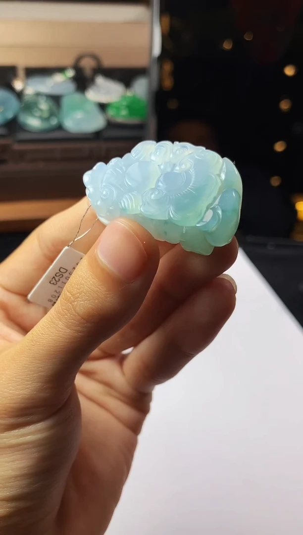 未镶嵌定制翡翠S毛货不退不换