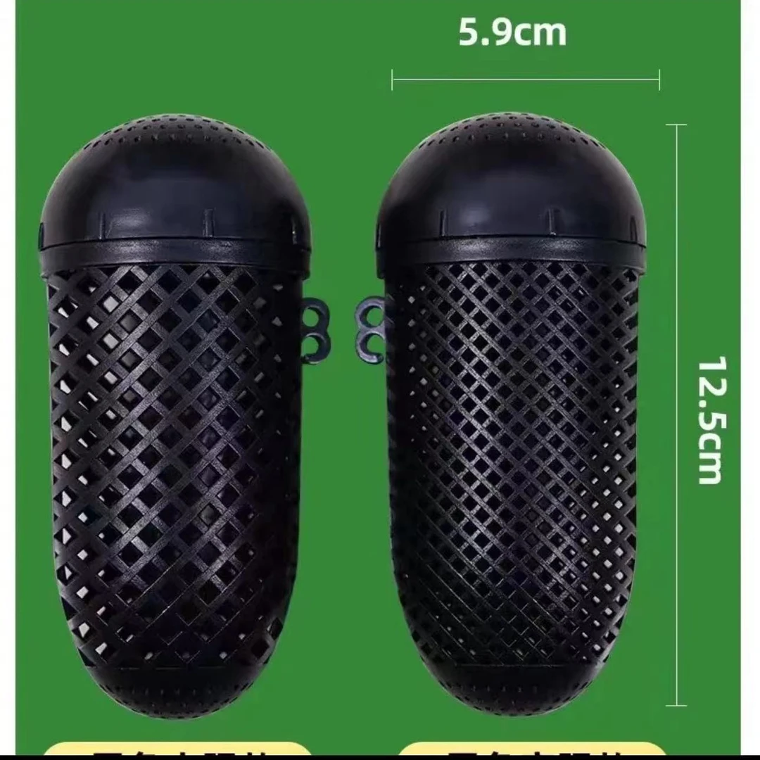 饵料球蚯蚓黄鳝盒红虫盒便携式饵料球放蚯蚓饵料钓鱼小用品地笼