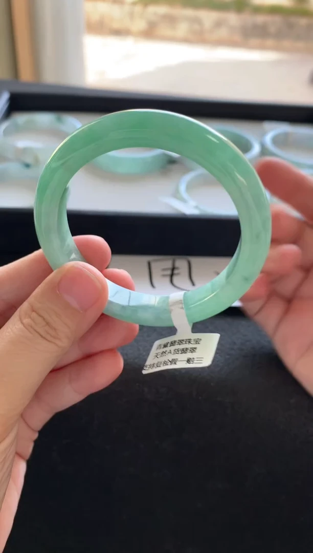 未镶嵌手镯翡翠57正圈Y3392买断