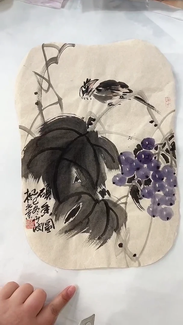 国画直播福利/国画/花鸟