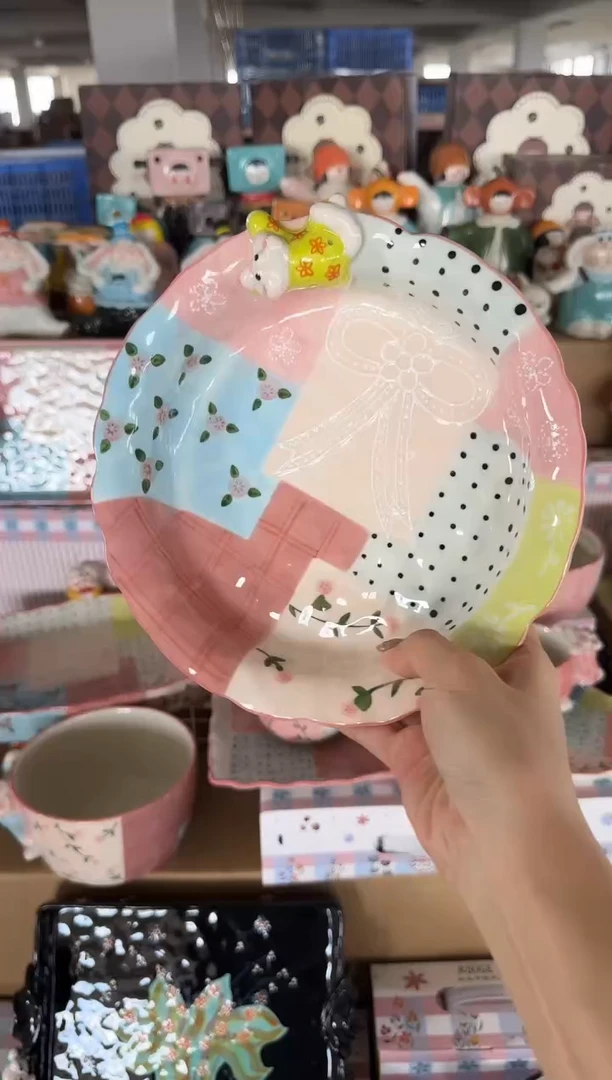 瓷【唯品瓷】手工手绘餐具