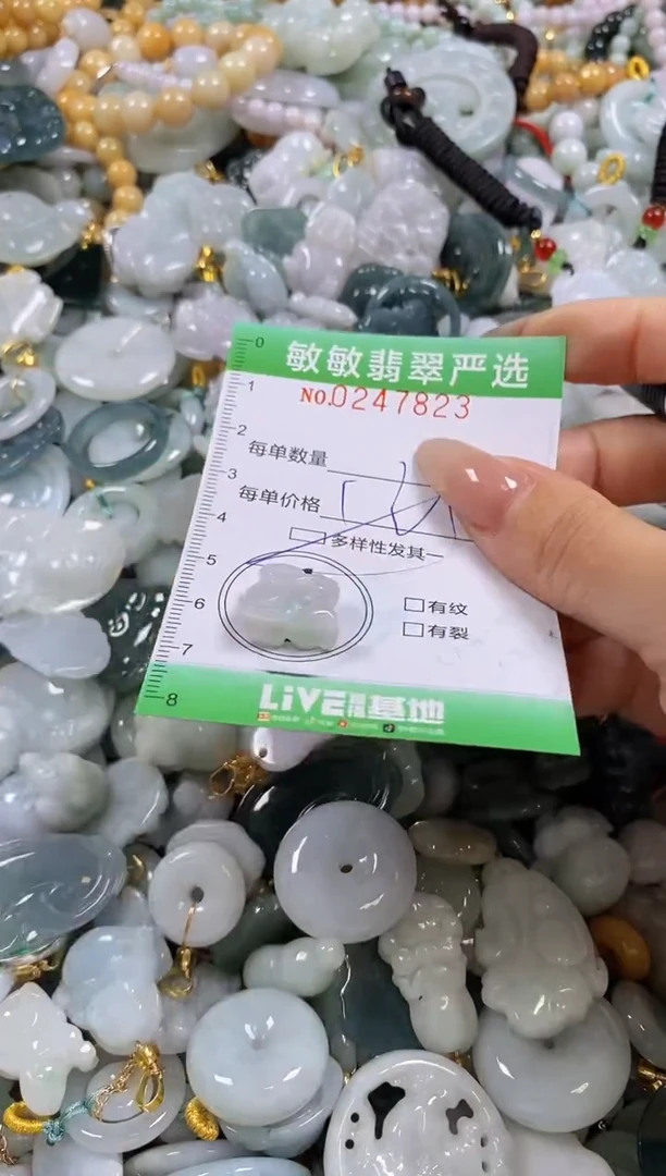 翡翠未镶嵌颈饰闪购0247823多样性发其一