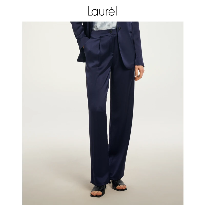【丽公主专享】Laurel春夏垂感舒适西装裤女LWD335K60600