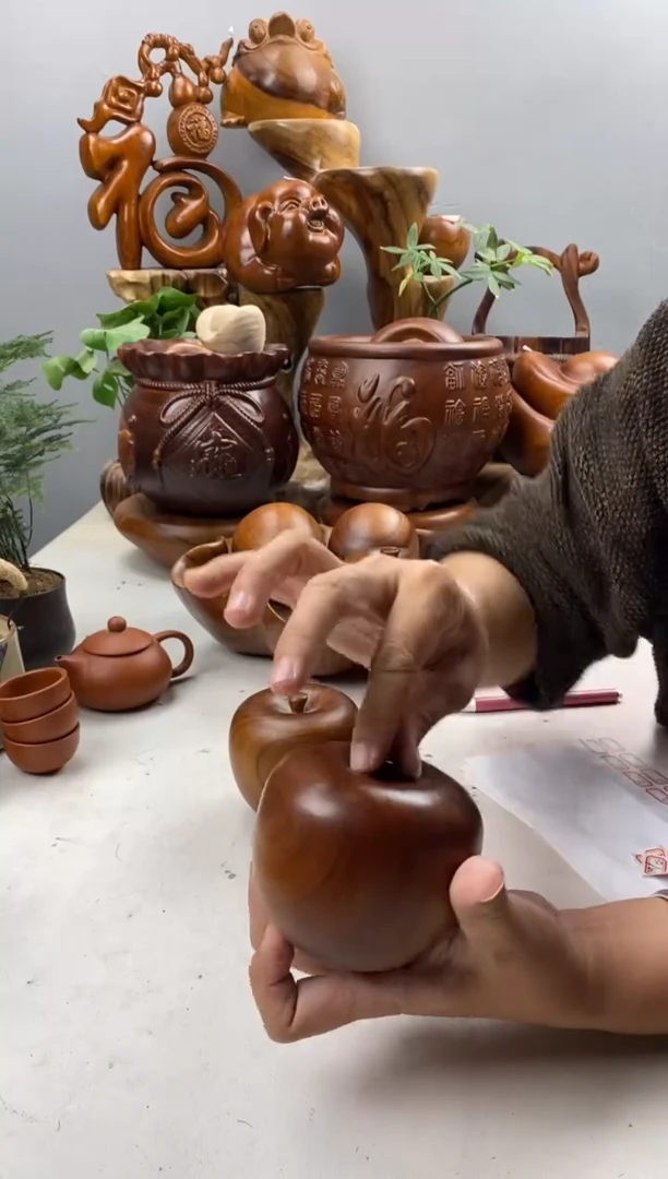 香樟木A50微瑕小苹果/尺寸9*9