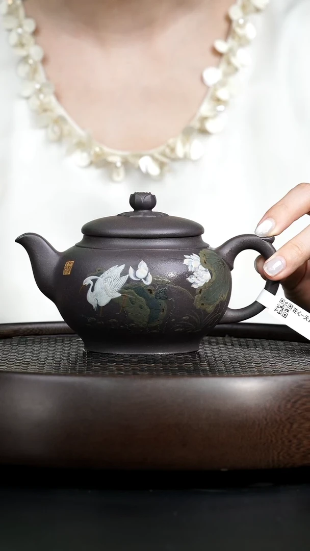 茶壶紫砂0717早场直播cz天青 莲心