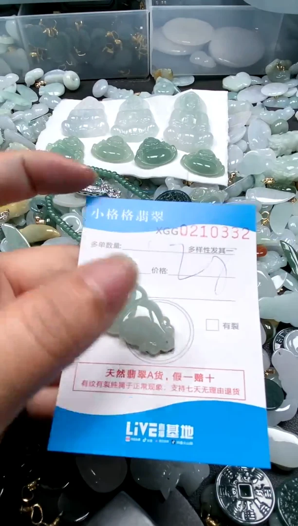 【闪购商品】翡翠颈饰未镶嵌闪购商品0210332