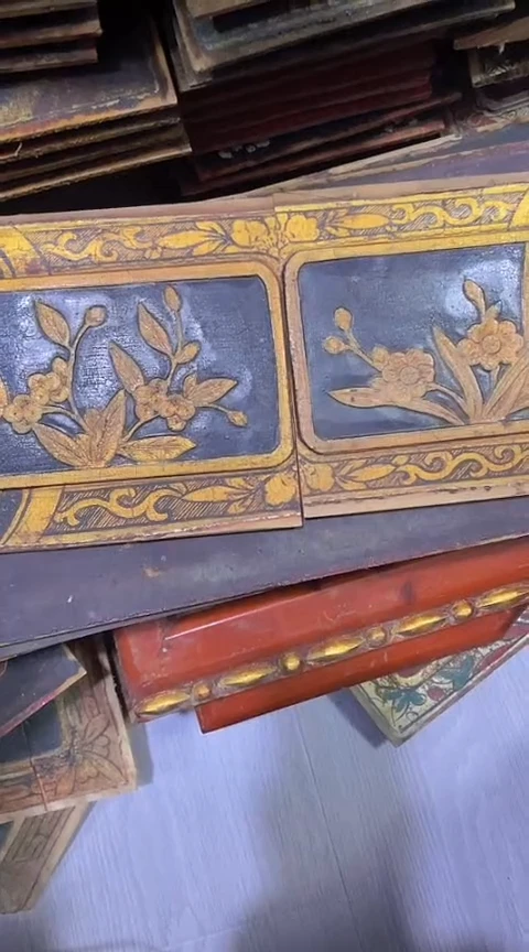 【闪购商品】香榧木一对孤品木雕12