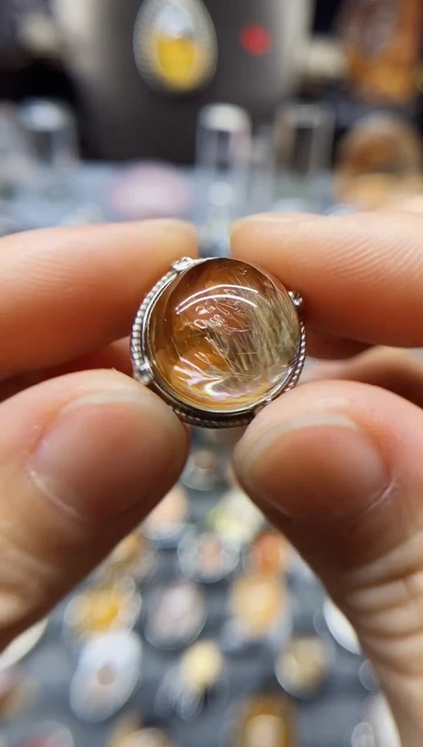 【闪购商品】水晶戒指银S925镶嵌水晶