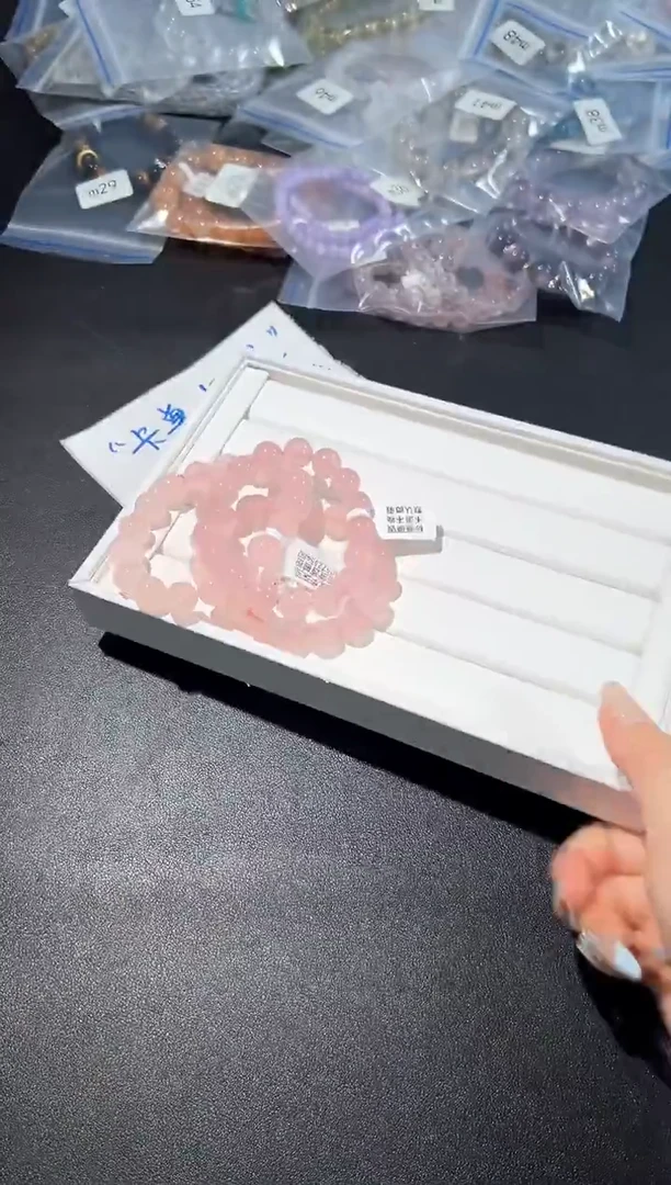 未镶嵌手串水晶58m多样性发其一【1条】默认微瑕12mm
