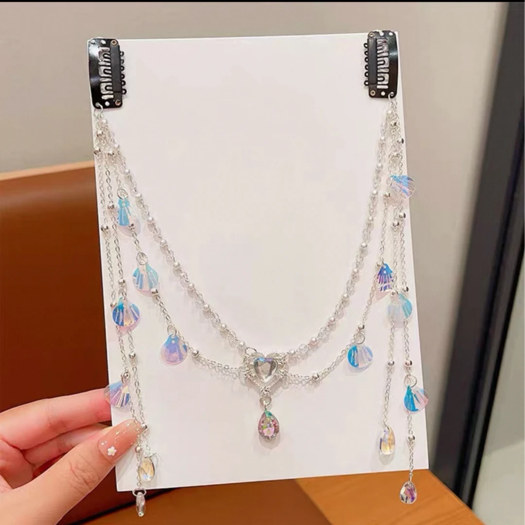 西子问【灵鱼梦】蝴蝶古风值仙气古风国风发夹发饰~头饰~腰链