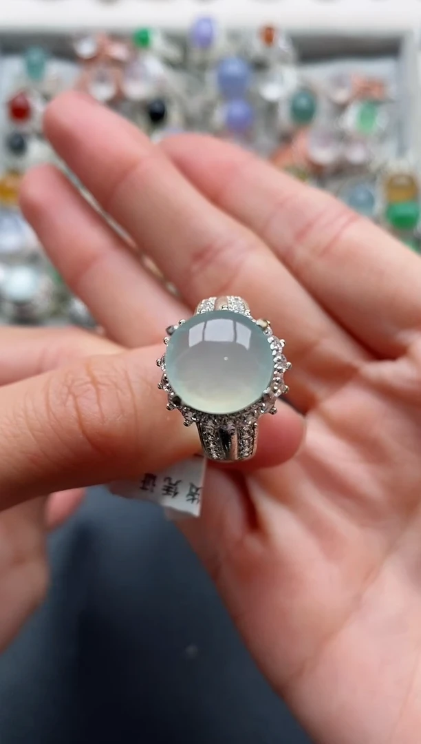 未镶嵌戒指翡翠6666666+5