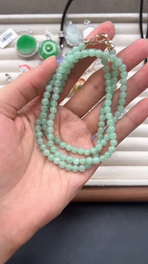 项链未镶嵌翡翠缅甸珠宝严选ZZC