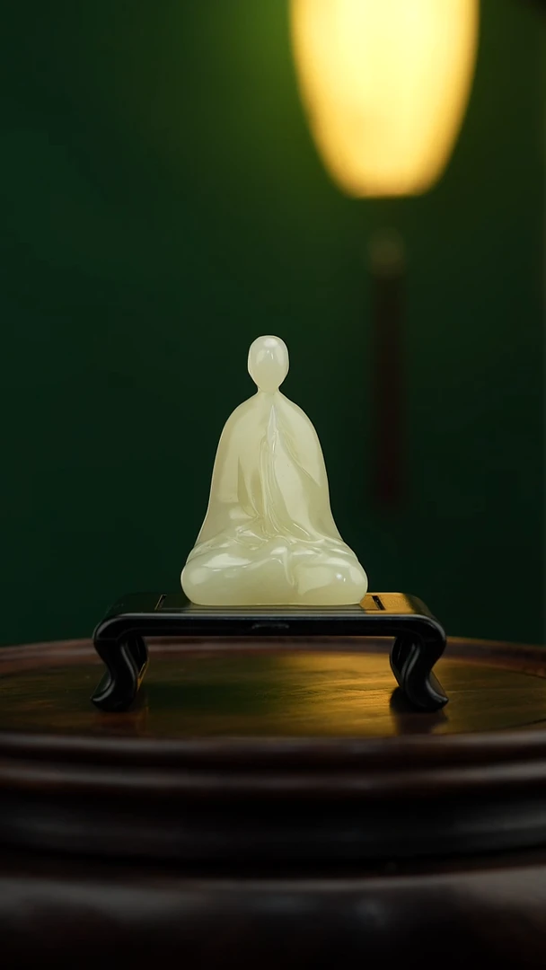 玉【无相佛】天然玉石摆件