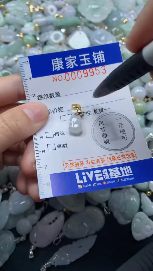 颈饰未镶嵌翡翠9953