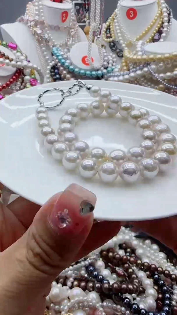 淡水珍珠未镶嵌颈饰1