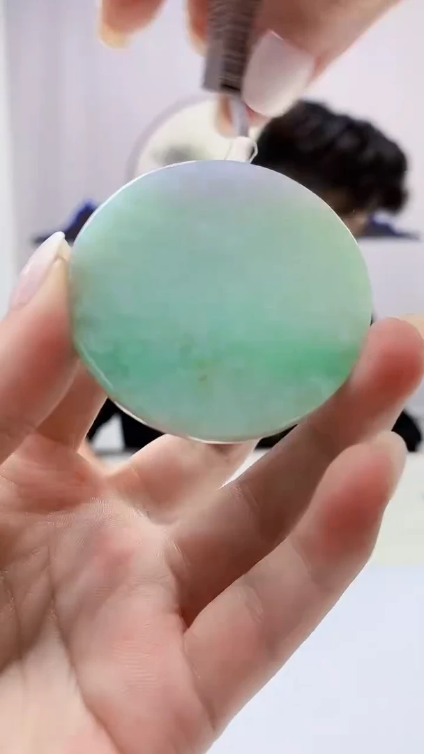 定制翡翠未镶嵌5145ms-毛货挂件27