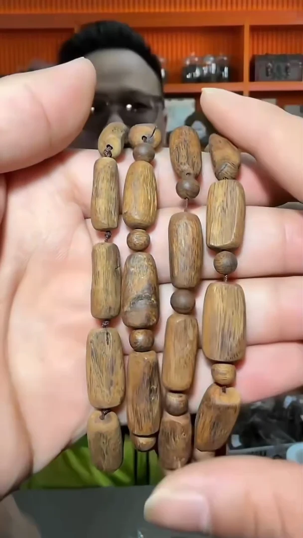 沉香手串83号单圈红土多样性发一