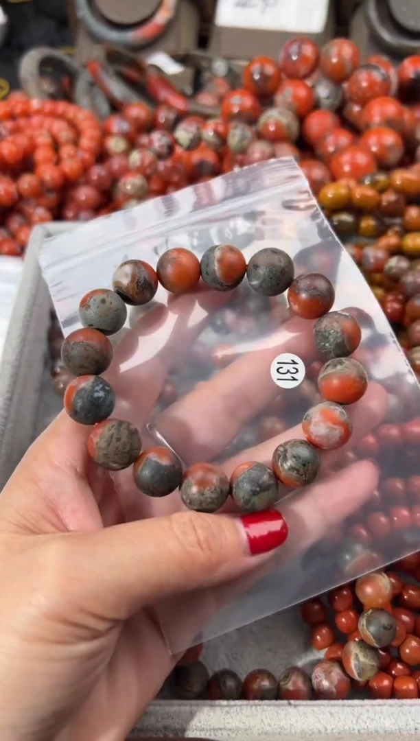 未镶嵌手串南红玛瑙13+