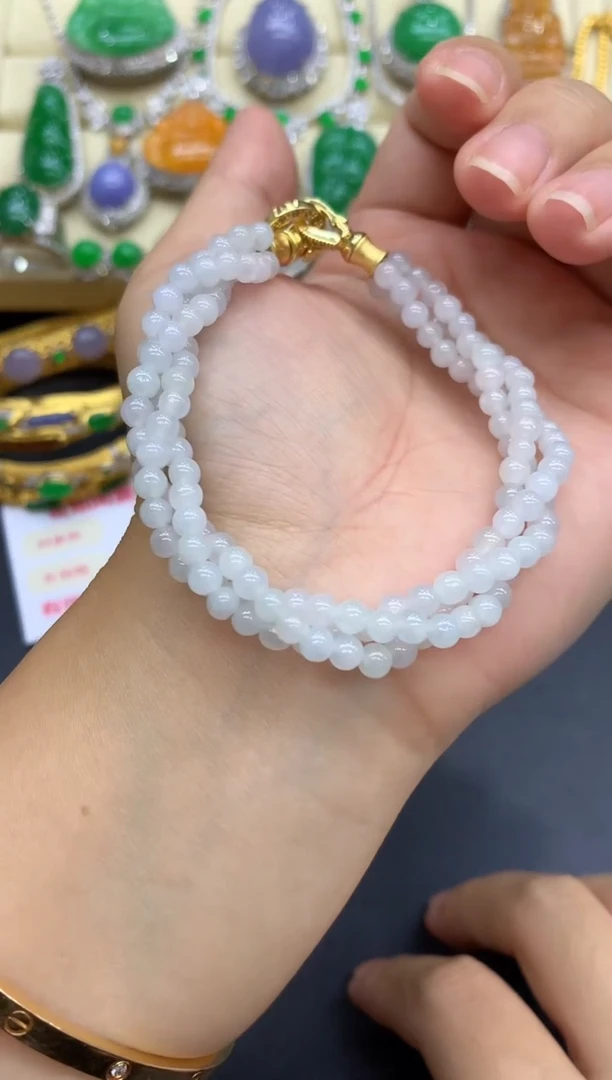 未镶嵌手链翡翠166-中国好珍宝