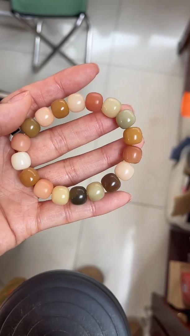 【闪购商品】白玉菩提手串多彩手串