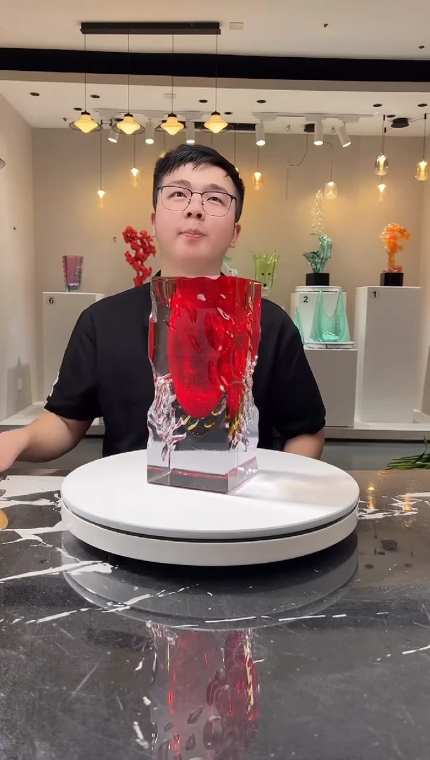 摆件巴比特美学 红色时间的边缘