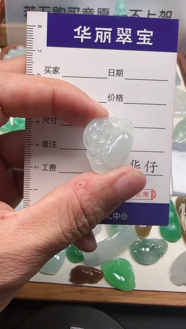颈饰未镶嵌翡翠               9