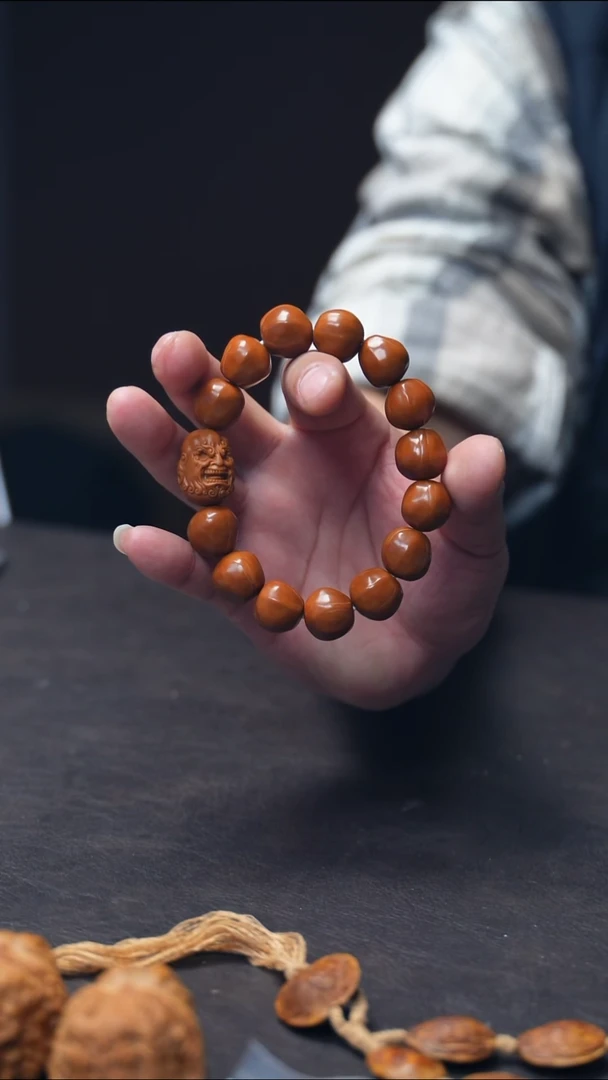 手串/手链橄榄核油蛋子配佛爷