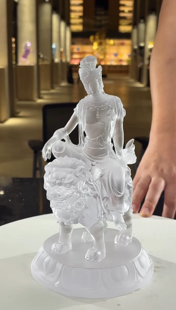 摆件净料文殊菩萨