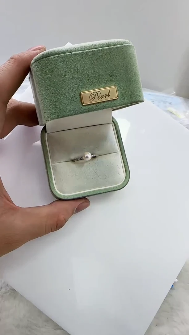 【闪购商品】海水珍珠DA银S925镶嵌p1006 ak戒指6