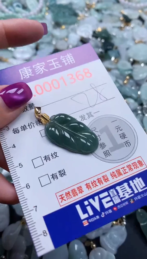 颈饰未镶嵌翡翠1368