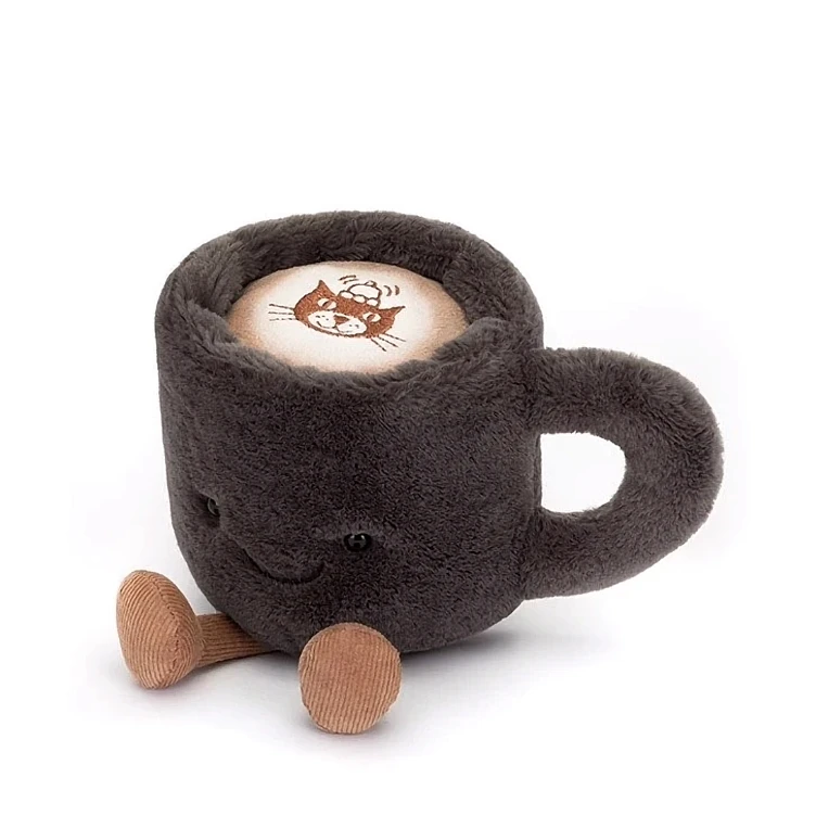 英国趣味咖啡杯 奶茶杯创意玩偶生日礼物