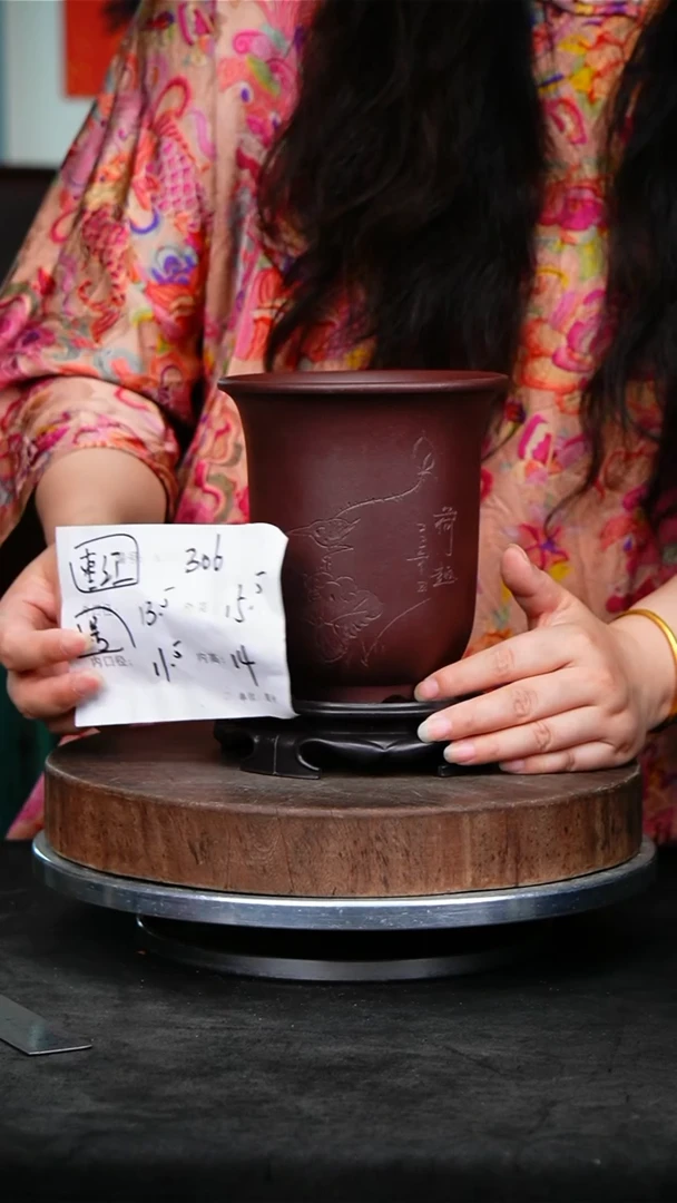 紫砂花盆306+s紫砂花盆