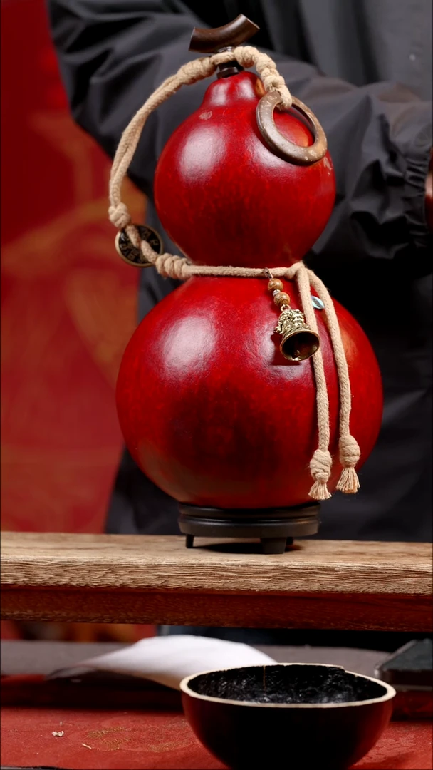 993尾货款大漆精品葫芦1000ml