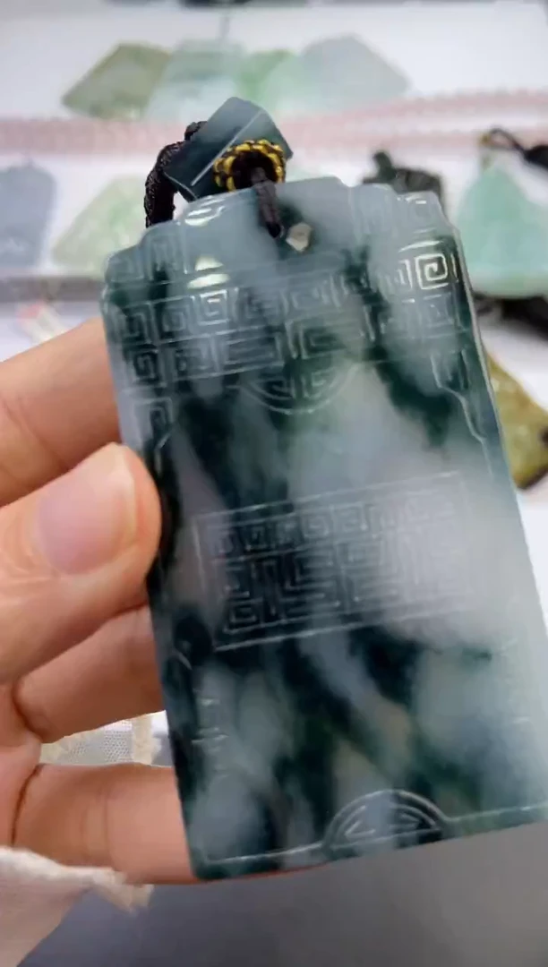 未镶嵌挂件翡翠372340  多人